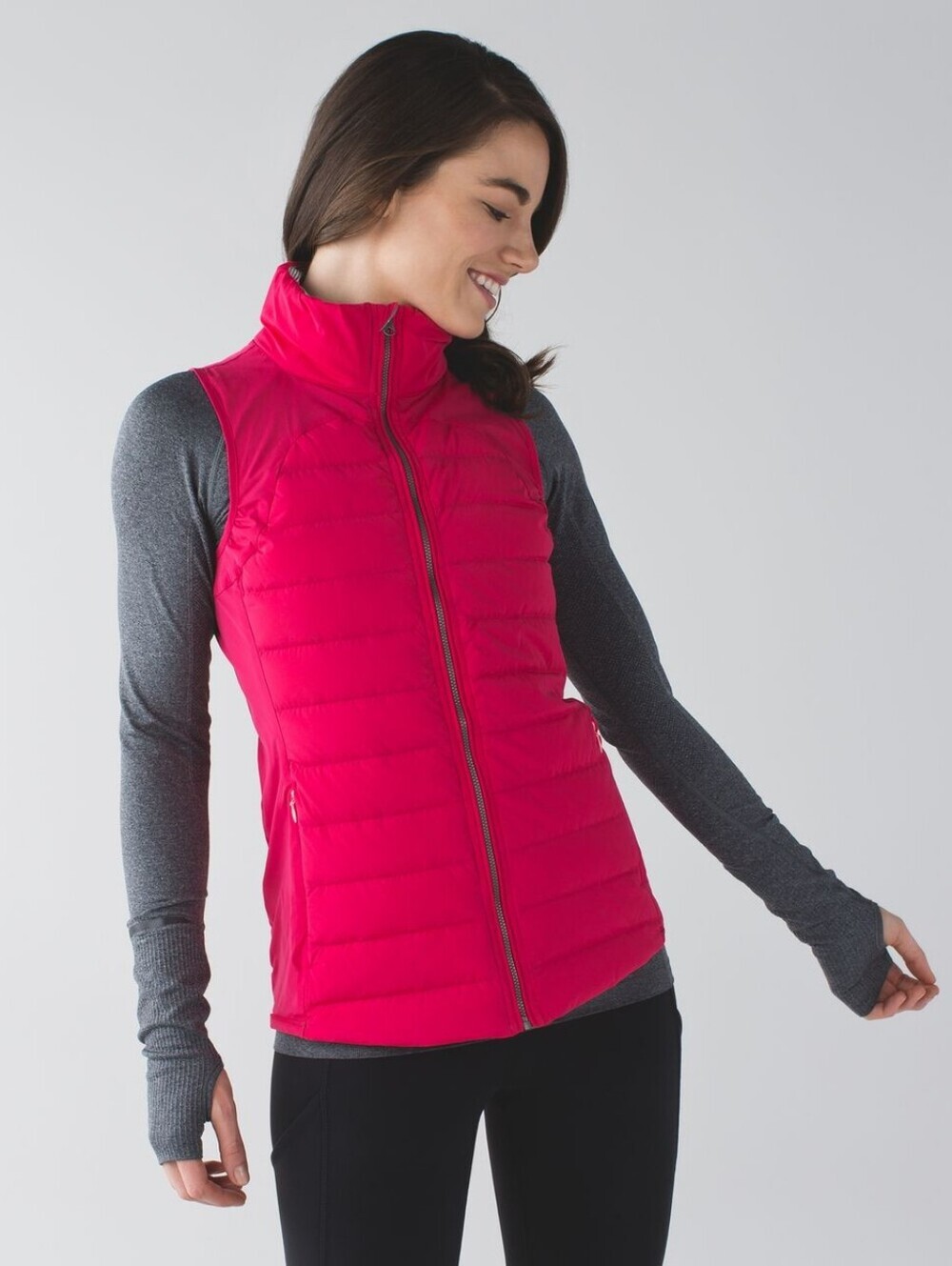 Lululemon Fluffed Up Puffer Vest Boom Juice  Bleached Coral Size 10